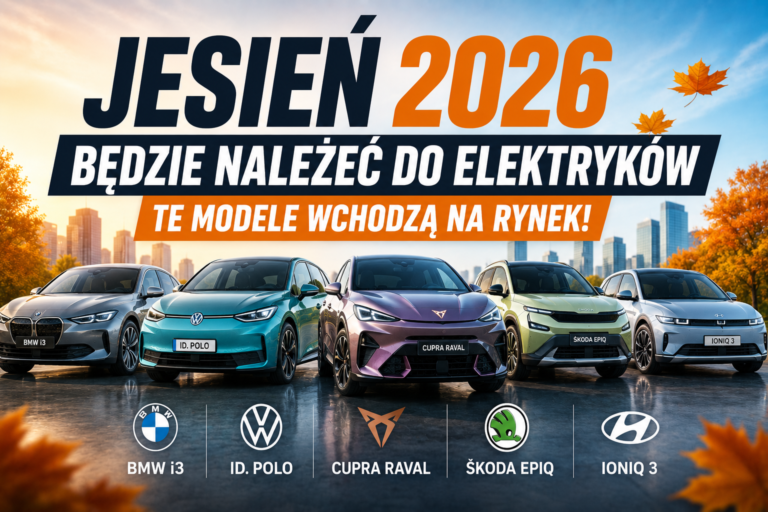 Jesień 2026 będzie należeć do elektryków. Te modele właśnie wchodzą na rynek
