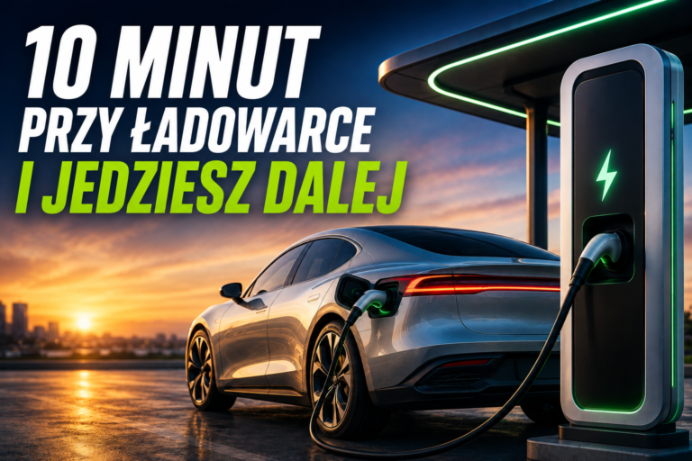 10 minut przy ładowarce i jedziesz dalej. Czy superszybkie ładowanie zmieni samochody elektryczne?