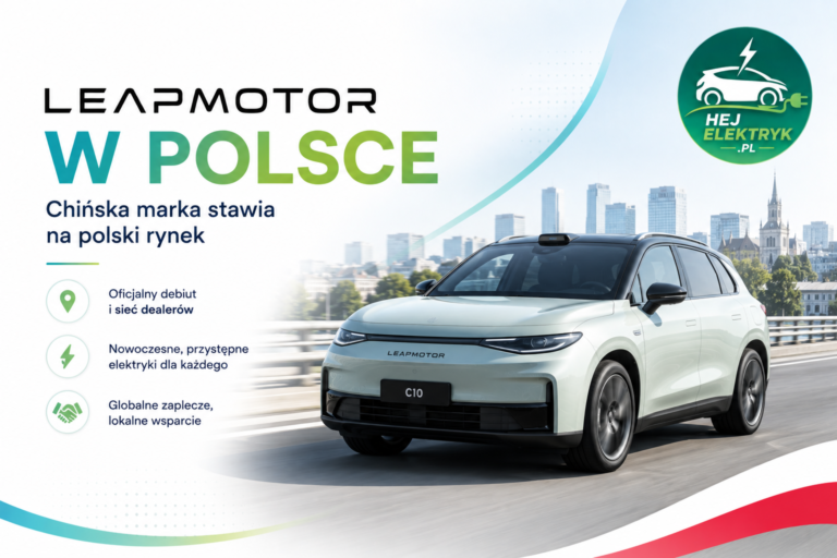 Leapmotor w Polsce 2026. Chińska marka mocno atakuje rynek EV