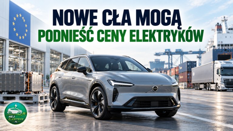 Nowe cła na samochody elektryczne UE–Wielka Brytania mogą podnieść ceny aut