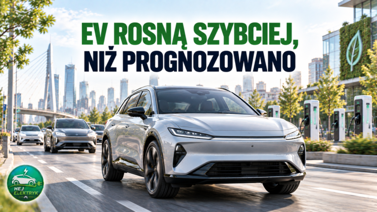 Sprzedaż elektryków w Europie mocno rośnie. BEV mają już 30,5% rynku