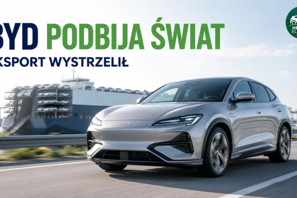 BYD coraz mniej zależy od Chin. Eksport wystrzelił