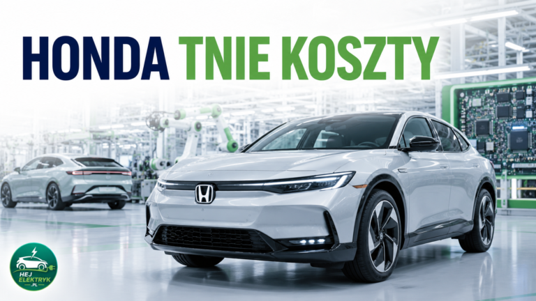 Chińskie elektryki zmuszają Hondę do cięcia kosztów. 9 mld dolarów oszczędności