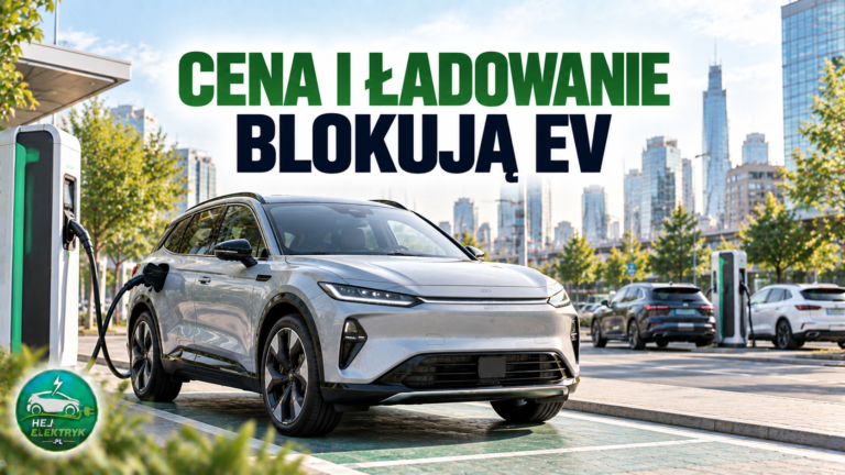Cena i ładowanie blokują EV. Europejczycy wskazali największe bariery