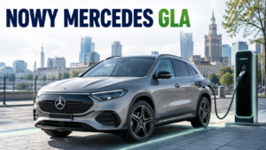 Nowy Mercedes GLA zadebiutował w Warszawie. Elektryk ma 657 km zasięgu