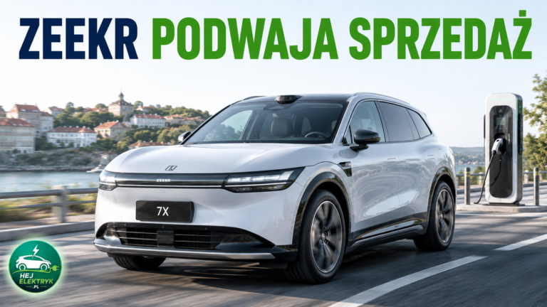 Zeekr podwaja sprzedaż. Chiński elektryk rośnie na całym świecie