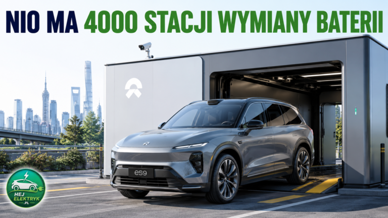 NIO ma już 4000 stacji wymiany baterii. Tak wygląda przyszłość EV?