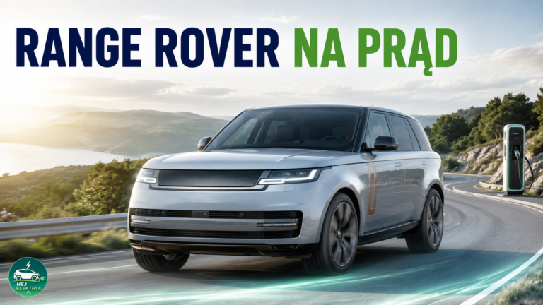 Range Rover Electric debiutuje. 550 KM i do 600 km zasięgu