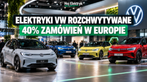 Volkswagen: 40% zamówień w Europie to samochody elektryczne