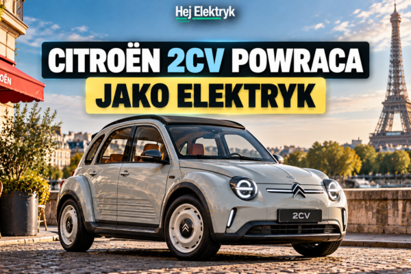 Elektryczny Citroën 2CV – powrót kultowego samochodu?