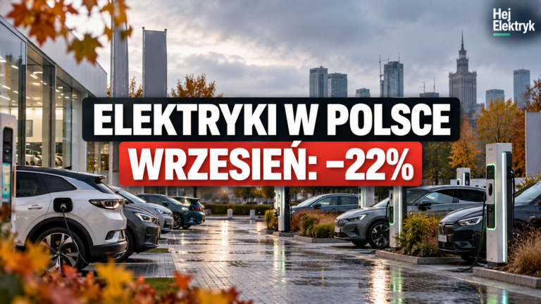 Sprzedaż aut elektrycznych w Polsce – wrzesień 2026