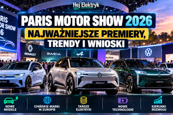 Paris Motor Show 2026 – najważniejsze premiery i trendy