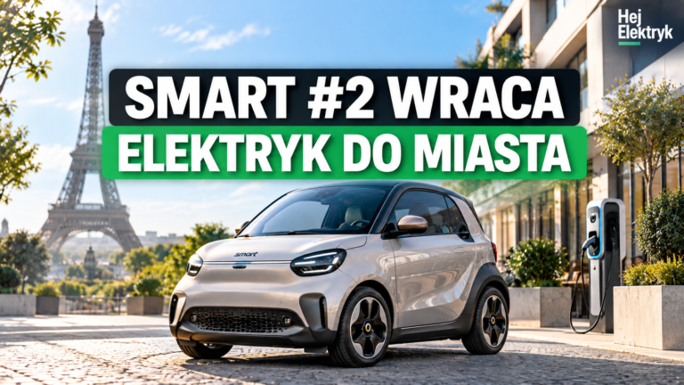 Nowy Smart #2 – elektryczny następca Fortwo z zasięgiem 290 km